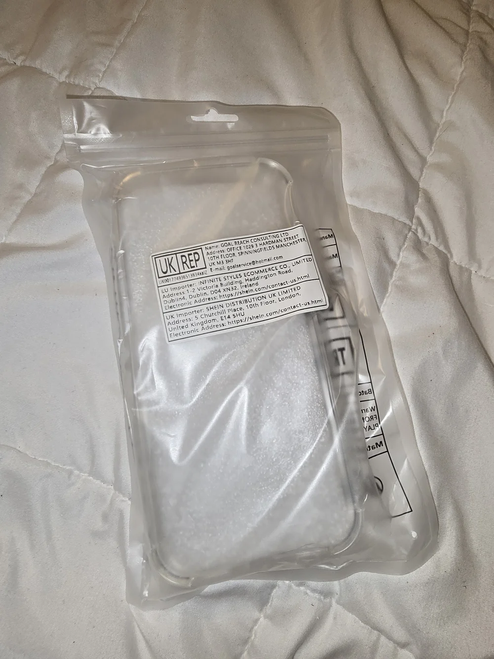 Apple Clear Silicone iPhone Case